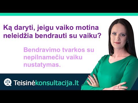 Video: Koks Tėvo Vaidmuo Auginant Sūnų