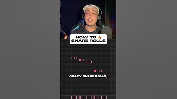 How To Make Snare Rolls In FL Studio 🔥🤫  #fltutorials #musicproduction #beatmaker
