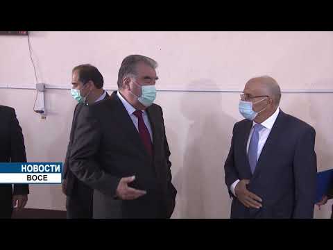 24 сентября Президент Таджикистан открыл предприятие по производству шифера в Восейском районе.