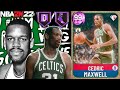 DARK MATTER LOCK IN REWARD CEDRIC MAXWELL GAMEPLAY! HE HAS THE BEST JUMP SHOT IN NBA 2K22 MyTEAM!