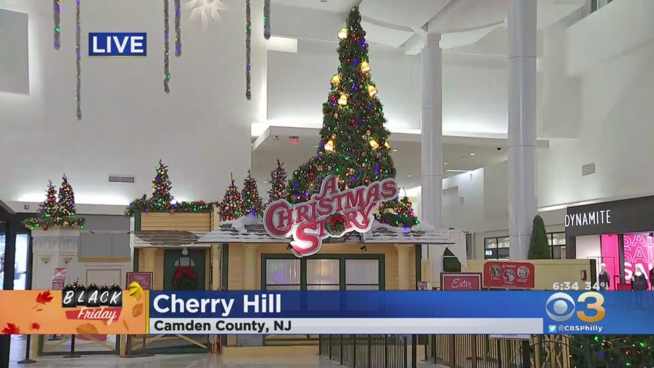 Holiday Shopping Underway At Cherry Hill Mall YouTube