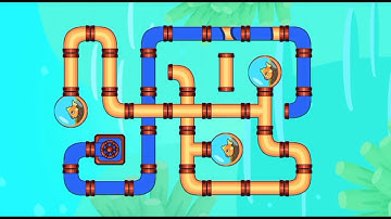 Save The Fish Fishdom / Pull the Pin  Games Level 381-390Complete Android Gameplay /save the fish 🐟🎏