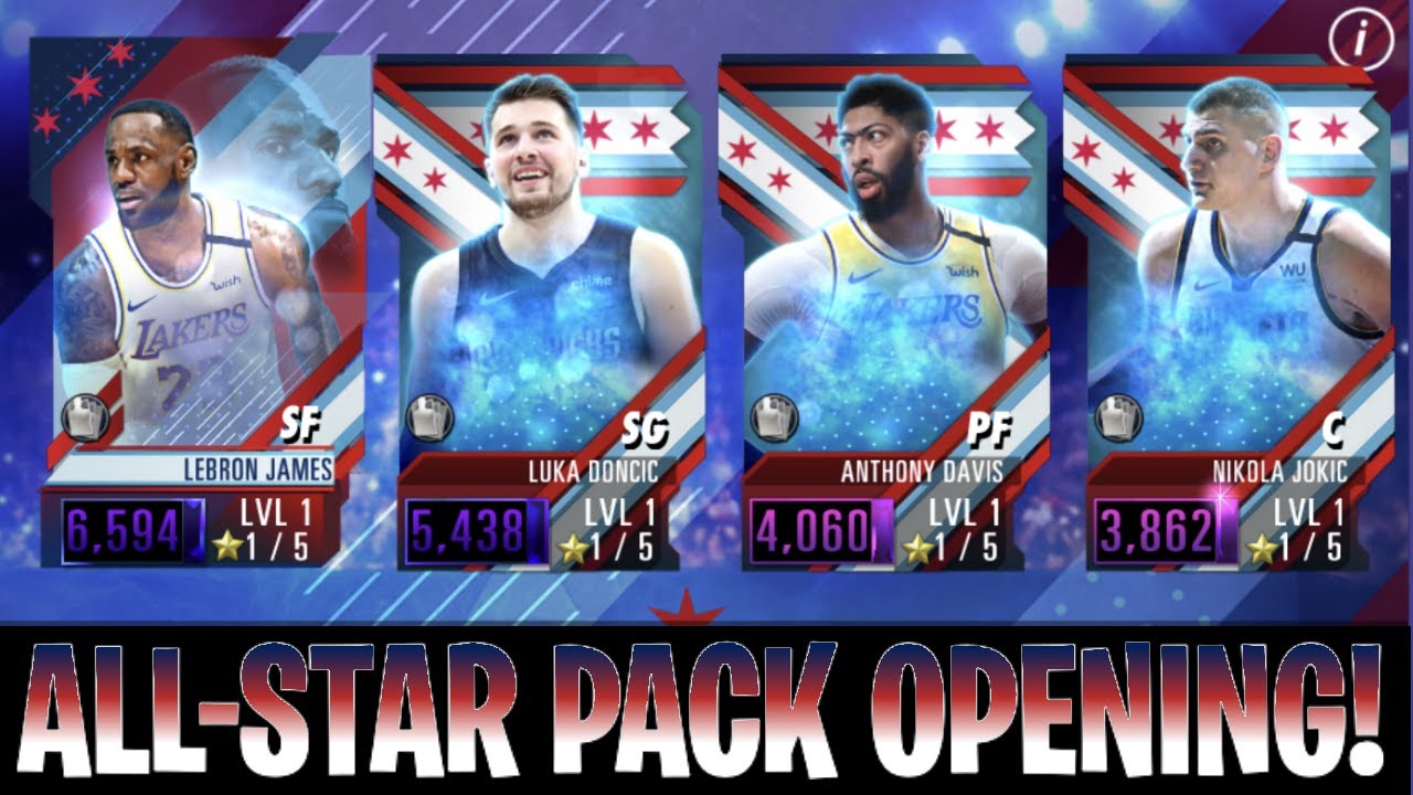 All-Star PACK OPENING For LEBRON JAMES! | NBA 2k Mobile Season 2
