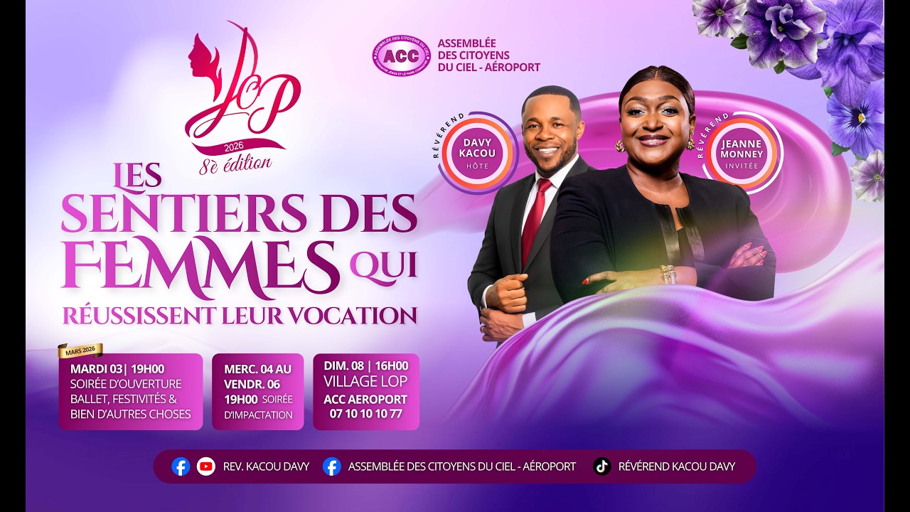 ✨𝐂𝐎𝐍𝐅𝐄́𝐑𝐄𝐍𝐂𝐄 𝐃𝐄𝐒 𝐅𝐄𝐌𝐌𝐄𝐒 🅻🅾︎🅿︎ 2️⃣0️⃣2️⃣6️⃣ ➖8e ᴇᴅɪᴛɪᴏɴ  04 MARS 2️⃣0️⃣2️⃣6️⃣