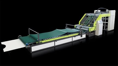 FULL AUTO HIGH SPEED FLUTE LAMINATING MAHCHINE (UP TO 7 PLY)