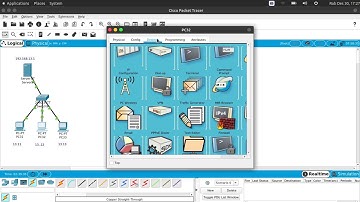 membuat server DHCP pada jaringan dengan Server dan Router