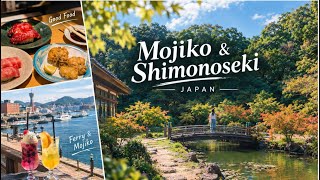 Exploring Mojiko & Shimonoseki, Japan | Sushi, Ferry & Garden