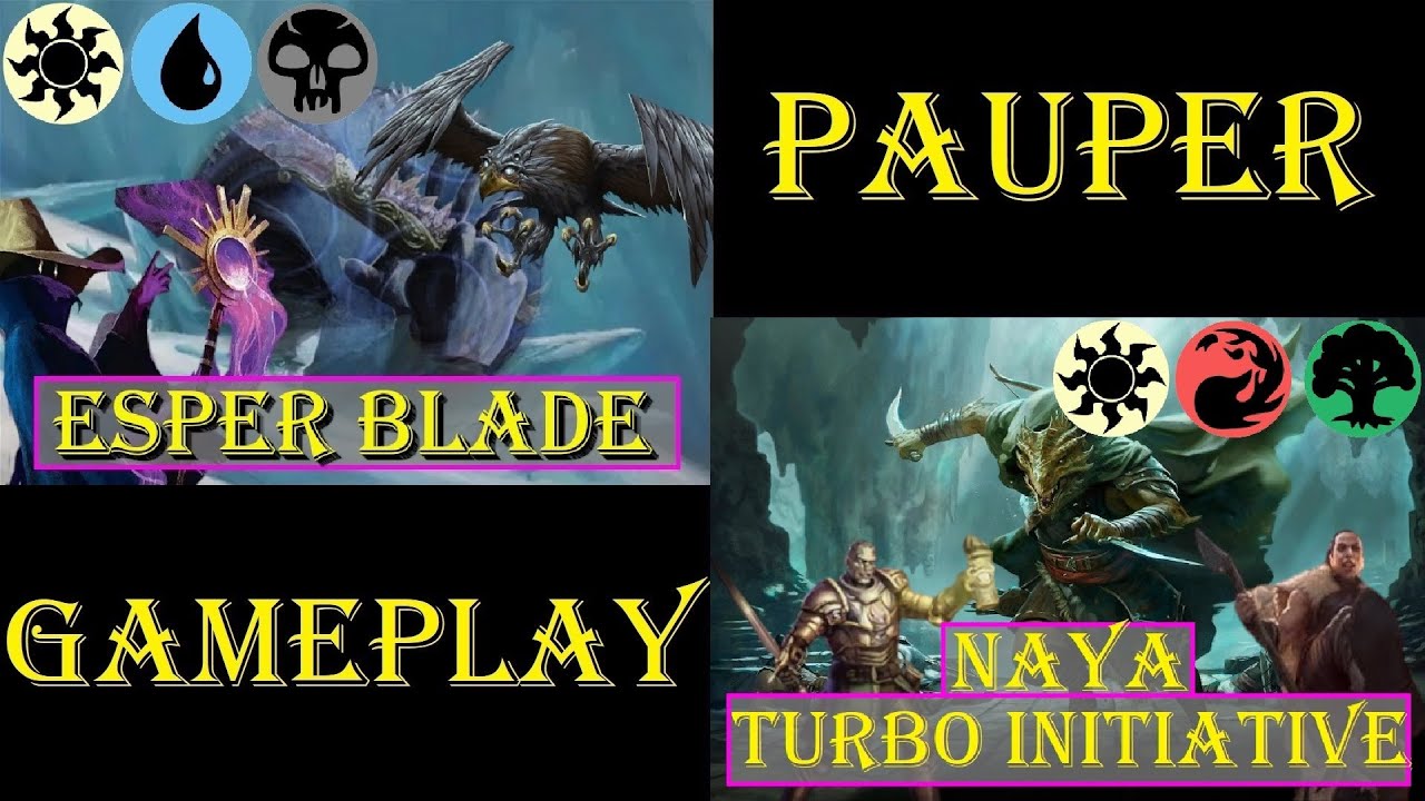 Esper Affinity Vs Naya Turbo Dianteira [PAUPER] | Gameplay Ao Vivo 