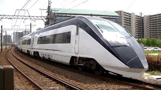 京成3000形3012F普通京成臼井行き&AE形AE5Fスカイライナー京成上野行き 町屋-千住大橋の踏切通過