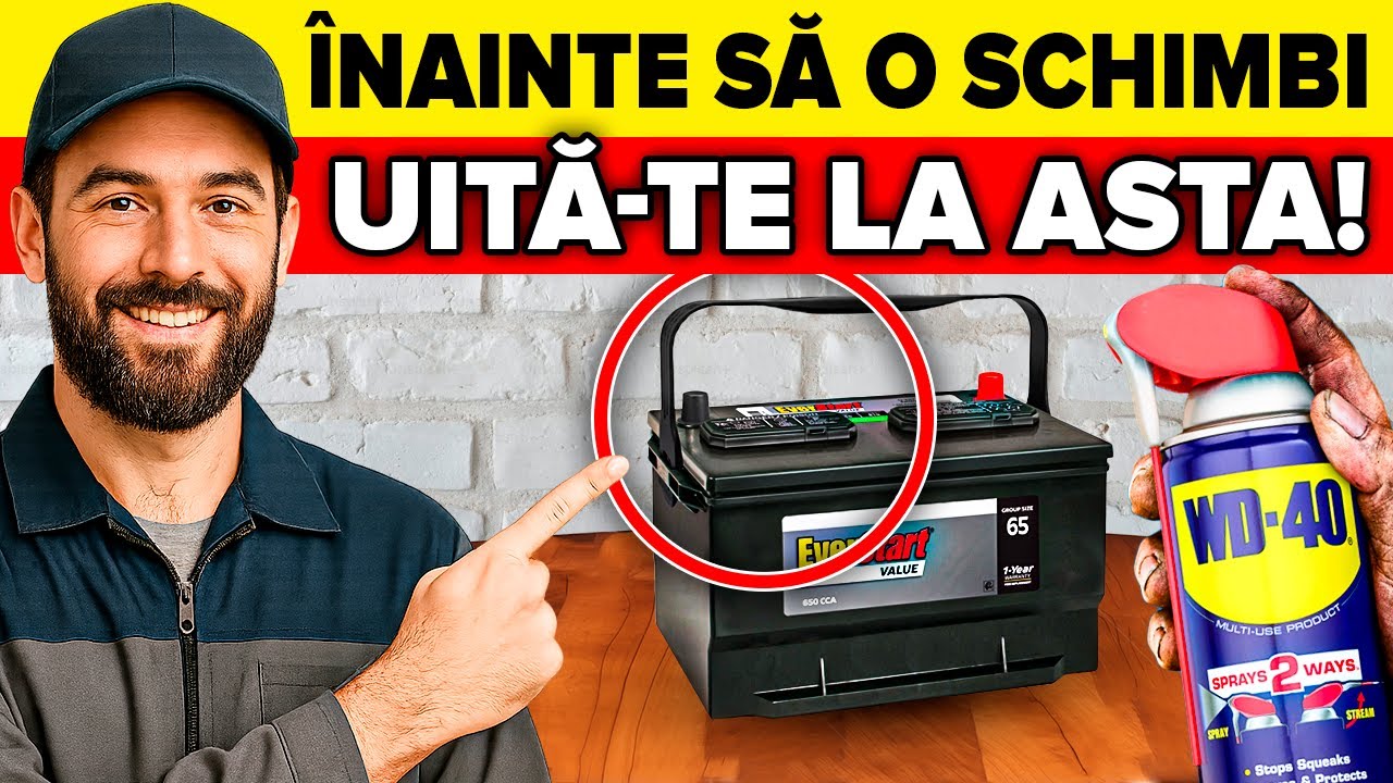 Nu Îți Schimba NICIODATĂ Bateria Mașinii Fără Să Știi Acest Secret!