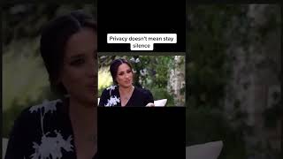 She makes an excellent point for anyone, famous or not#shorts #meghanmarkle #harryandmeghan