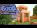 Minecraft 6x6 house - мобильный дом 4.
