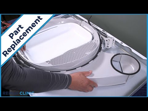Duct Trap Assembly - GE Dryer (Model GTD42EASJ2WW) 