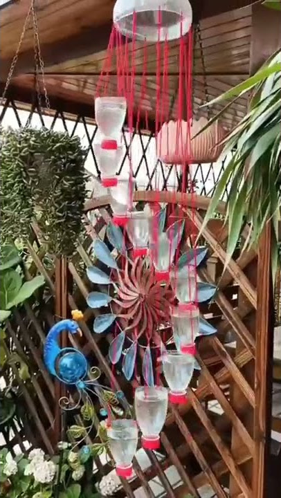 Membuat pot bunga dari botol bekas | pot bunga gantung |
