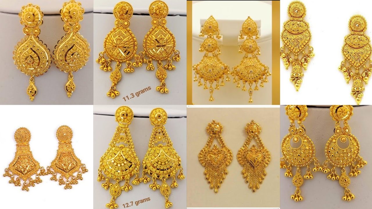 Heavy moon earring | Indian jewelry, Indian bridal jewelry sets, Indian jewelry  earrings