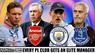 What If EVERY Premier League Club Had A Top Class Manager? Football Manager 2022 Experiment