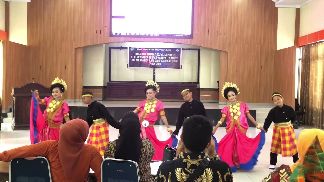 TARI INDO LOGO SDN 14 SAMANGGI - Juara 1 Lomba Tari Kreasi Sekabupaten Maros Tahun 2021