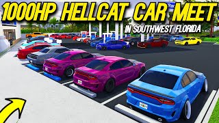 TAKING MY 1000HP HELLCAT TO A CAR MEET IN SOUTHWEST FLORIDA!