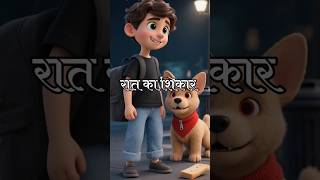 आधी रात का आवारा कुत्ता 👻 | Scary Story in Hindi #HindiHorror #HorrorStory #ScaryShorts #Darawni