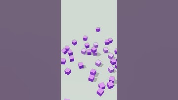 Octopus Icon Explosion - Voxel Block Collapse Animation