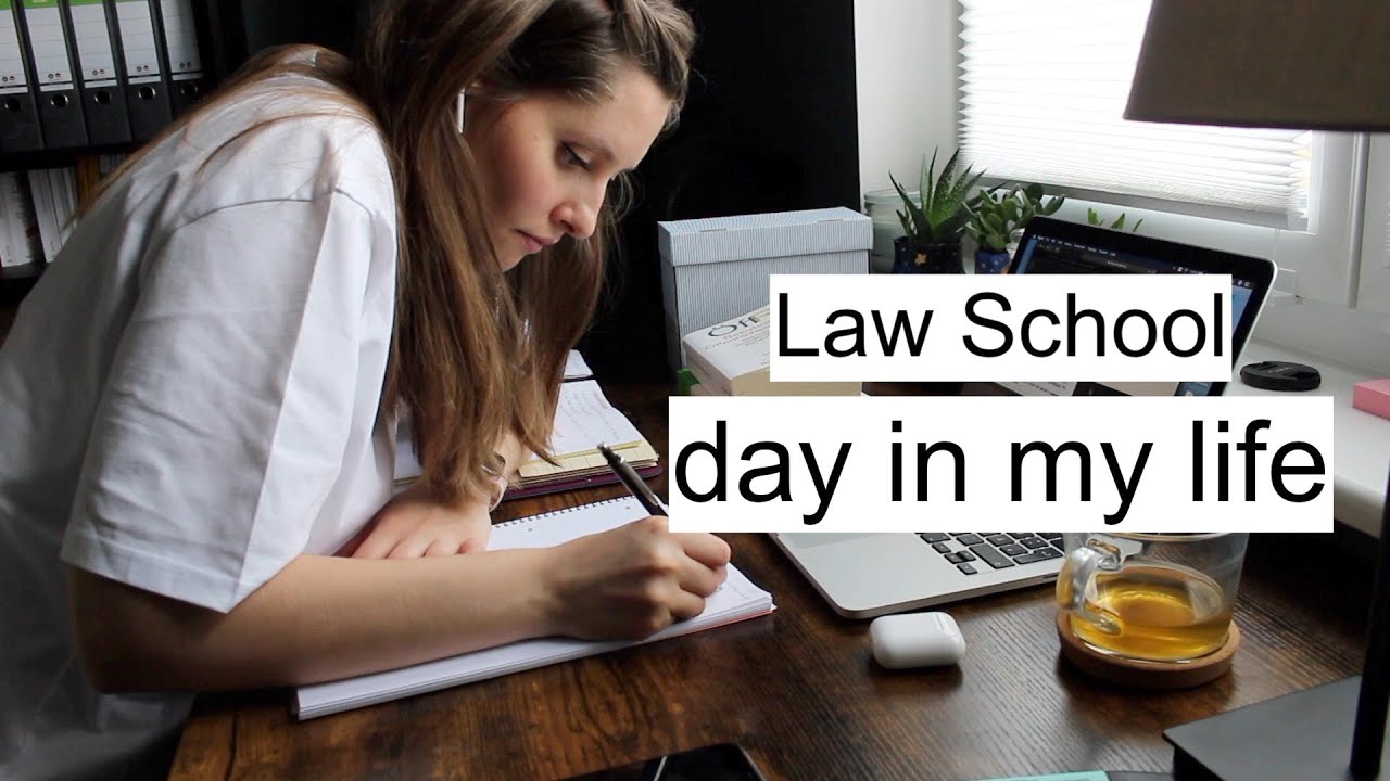 Realistic Day in my Life of a Law Student / Law School - YouTube