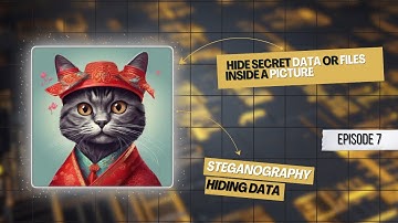 Hide Secret Data 010101 or Files Inside a Picture : Episode 7