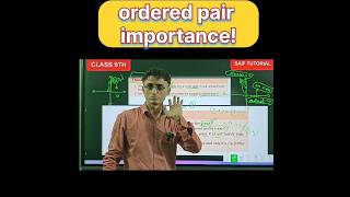 Ordered pair of coordinate importance!