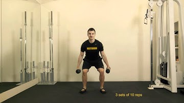 Reallifit Series: Dumbbell Squat Arm Curl