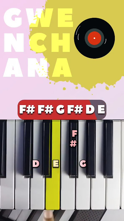 'Kinchana' Gwenchana Ding ding ding! Piano tutorial #piano #gwenchana #pianotutorial