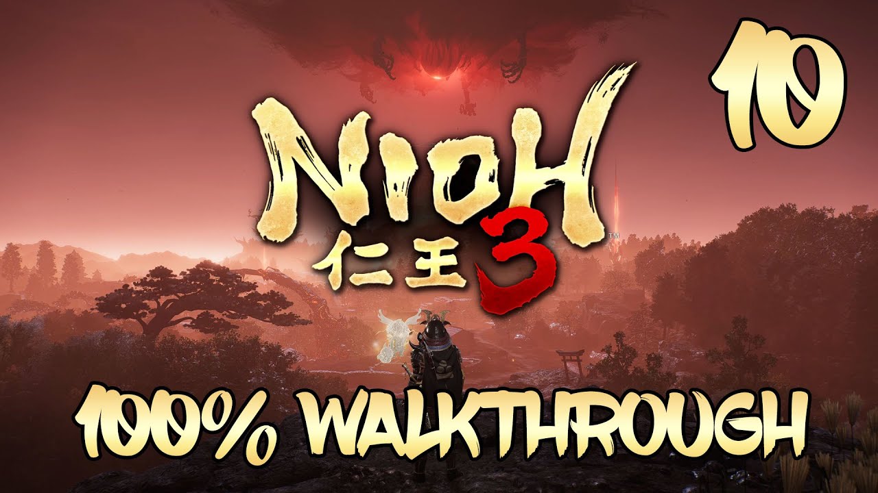 Nioh 3 - 100% Walkthrough Part 10: Lake Sanaru