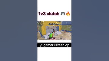 I Survived a 1v3 Clutch in Battlegrounds Mobile!