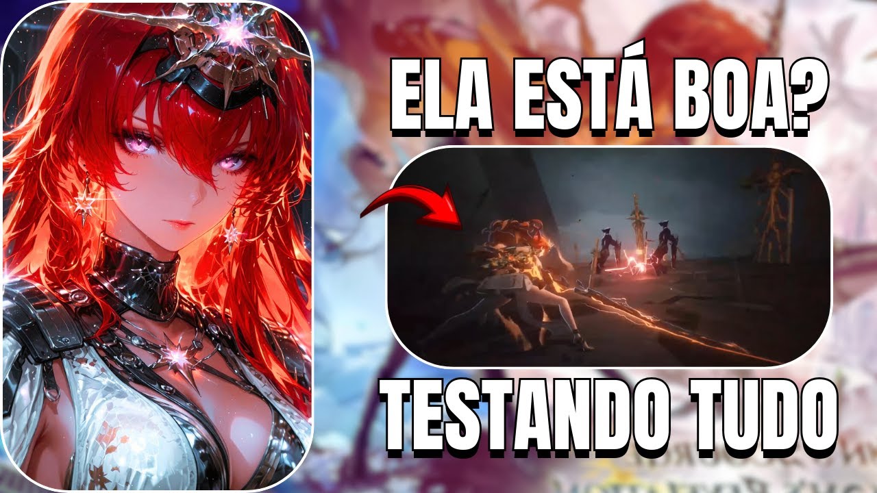 A AUGUSTA VEIO REALMENTE BOA? TESTANDO TODOS OS TIMES DELA!! WUTHERING WAVES