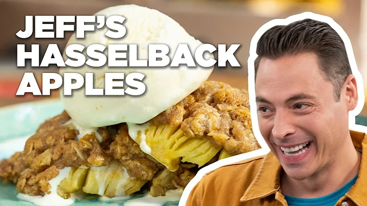 Jeff Mauro Makes Hasselback Apples | The Kitchen |...