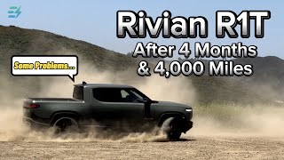 Rivian R1T After 4 Months & 4K Miles | WEIRD Problems by ChargeGo 1,188 views 11 months ago 8 minutes, 37 seconds