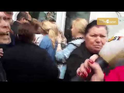 აქციის მონაწილეები POSTV-ის ჟურნალისტს დაუპირისპირდნენ