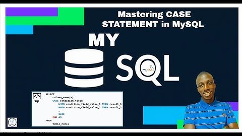 Mastering the CASE Statement In MySQL | for data analyst 🌟