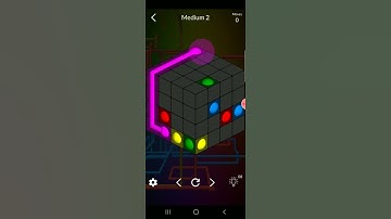 How to solve cube connect (medium level 2)