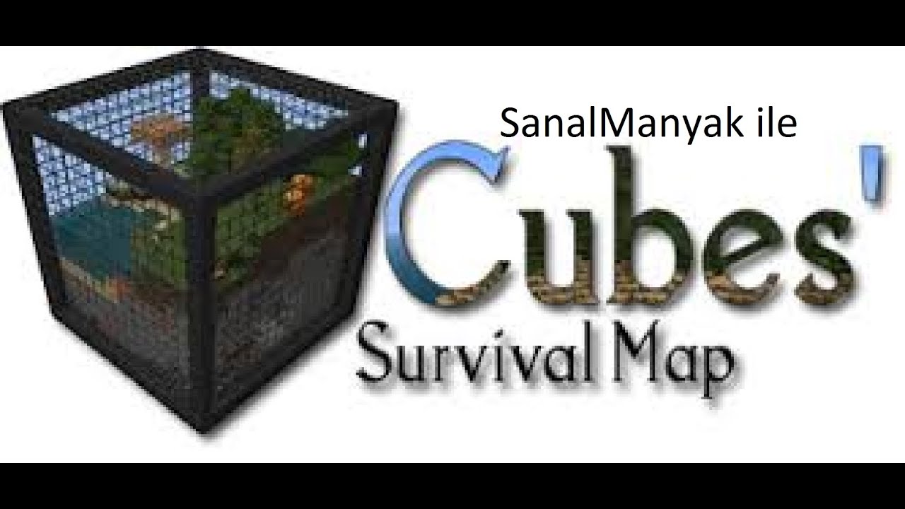 Cube Survival. Майнкрафт куб карта. Minecraft Cube Map.