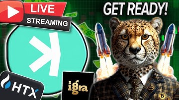 KASPA IGRALABS SMART CONTRACT UPDATE! + HTX LISTING 2 DAYS AWAY!