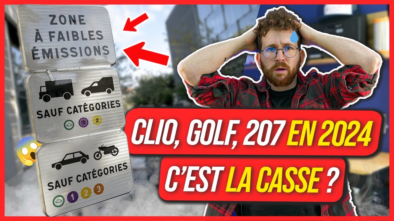 ZFE - Quelles voitures interdites en ville en 2024 ? - YouTube