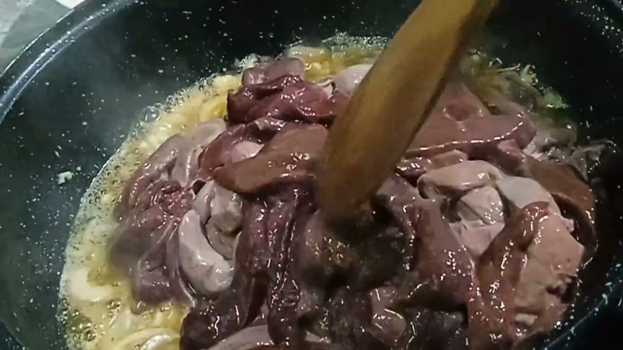 PORK LIVER STIR-FRY