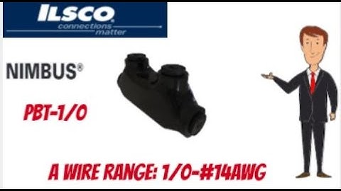 Ilsco Nimbus PBT-1/0 Insulated Tap