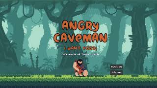 Angry Caveman - free sling shot indie game - gameplay screenshot 3