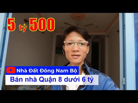 Chính chủ Bán nhà 2 lầu hẻm 39B Dạ Nam Quận 8, sát bên Quận 5, gần cầu Chữ Y