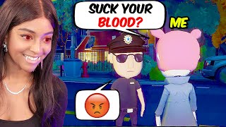 FUNNY AI game where I'm a Vampire trying to convince AI to let me suck their Blood!! | Suck Up Game
