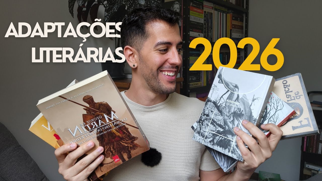 As 10 adaptações literárias mais aguardadas (por mim) em 2026