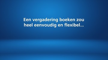 Hoe reserveren we een vergaderzaal in Resource Central