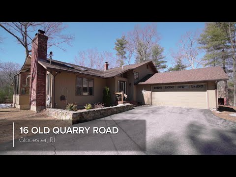 16 Old Quarry Road, Glocester, RI home video tour