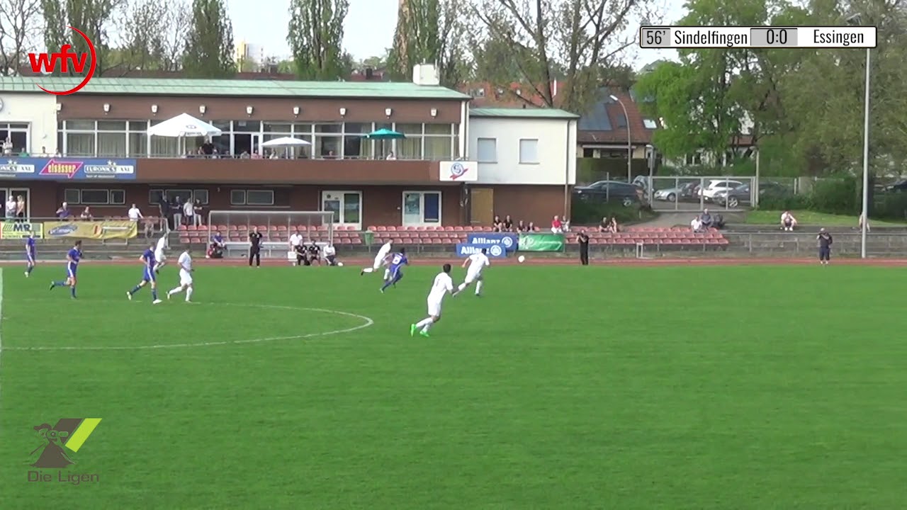VfL Sindelfingen - TSV Essingen, 1:0 durch Alex Aleman Solis