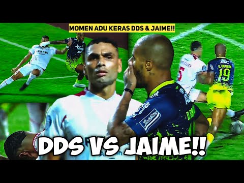 David Da Silva VS Jaimerson Xavier!! Adu Banting!! Match Persib Bandung VS Persis Solo Liga 1